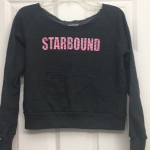 Girl's Cropped Sweater